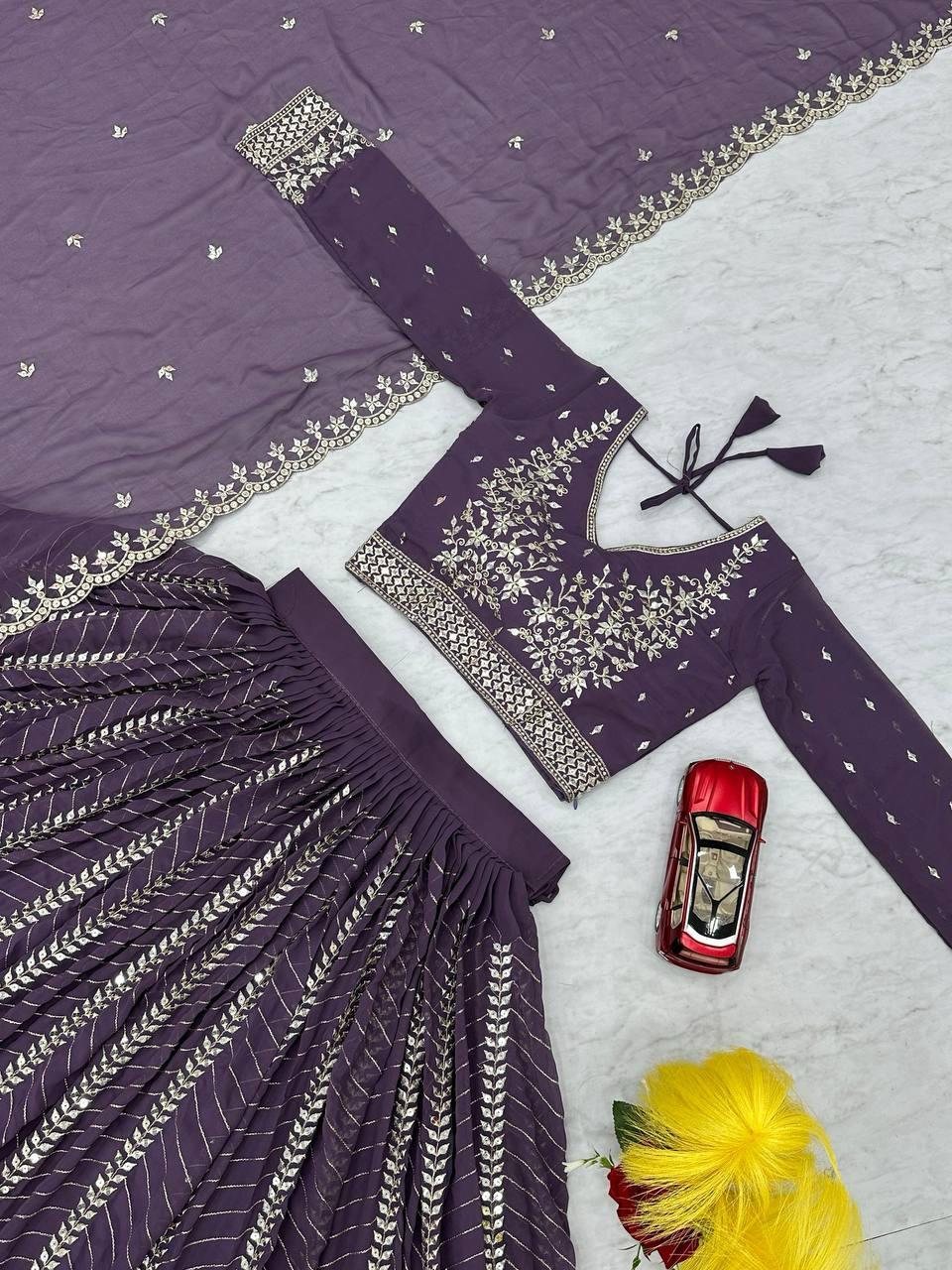 Embroidered Lehenga Set