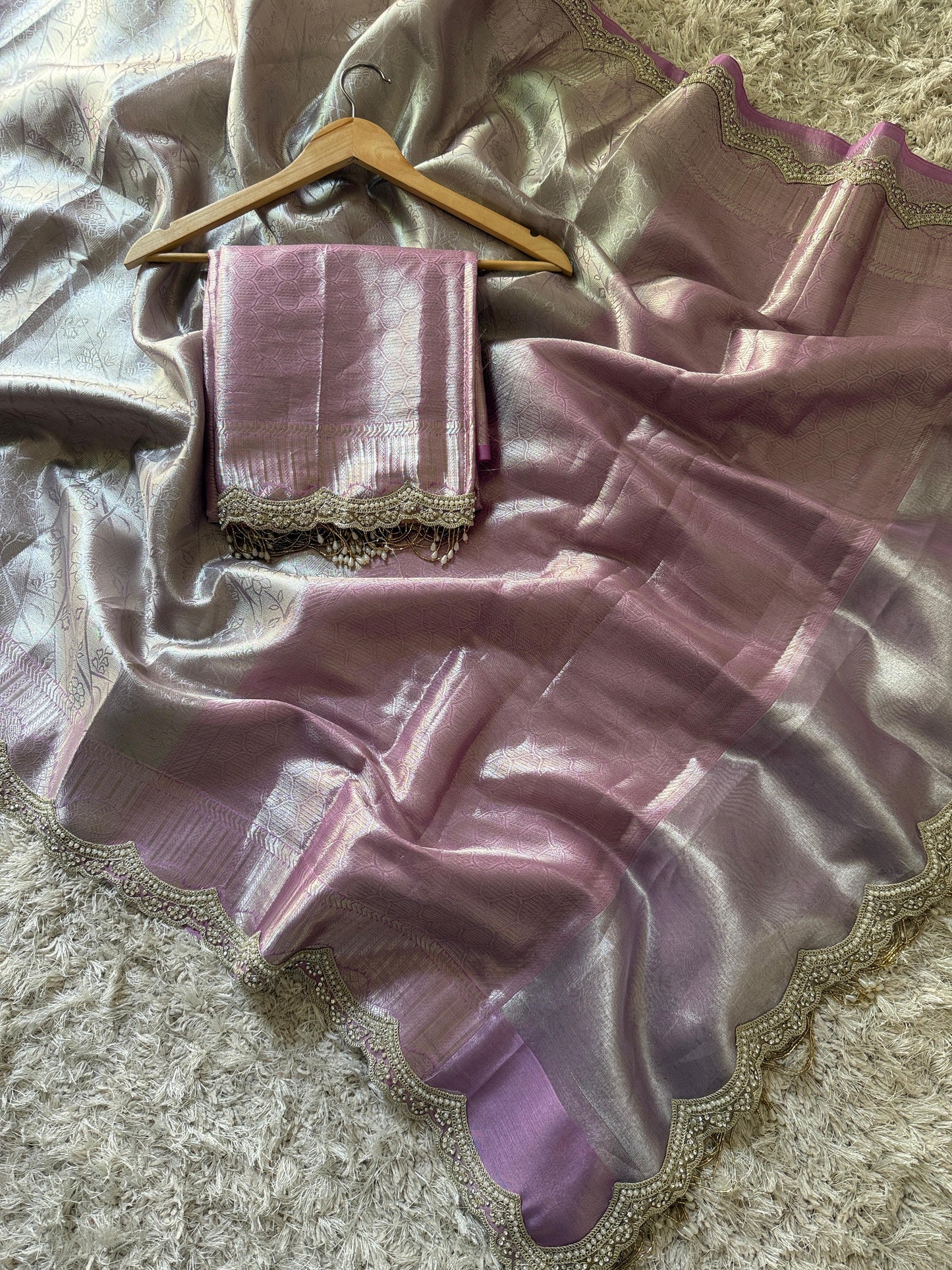Kanjivaram Bridal Waskat Banarasi Silk Saree