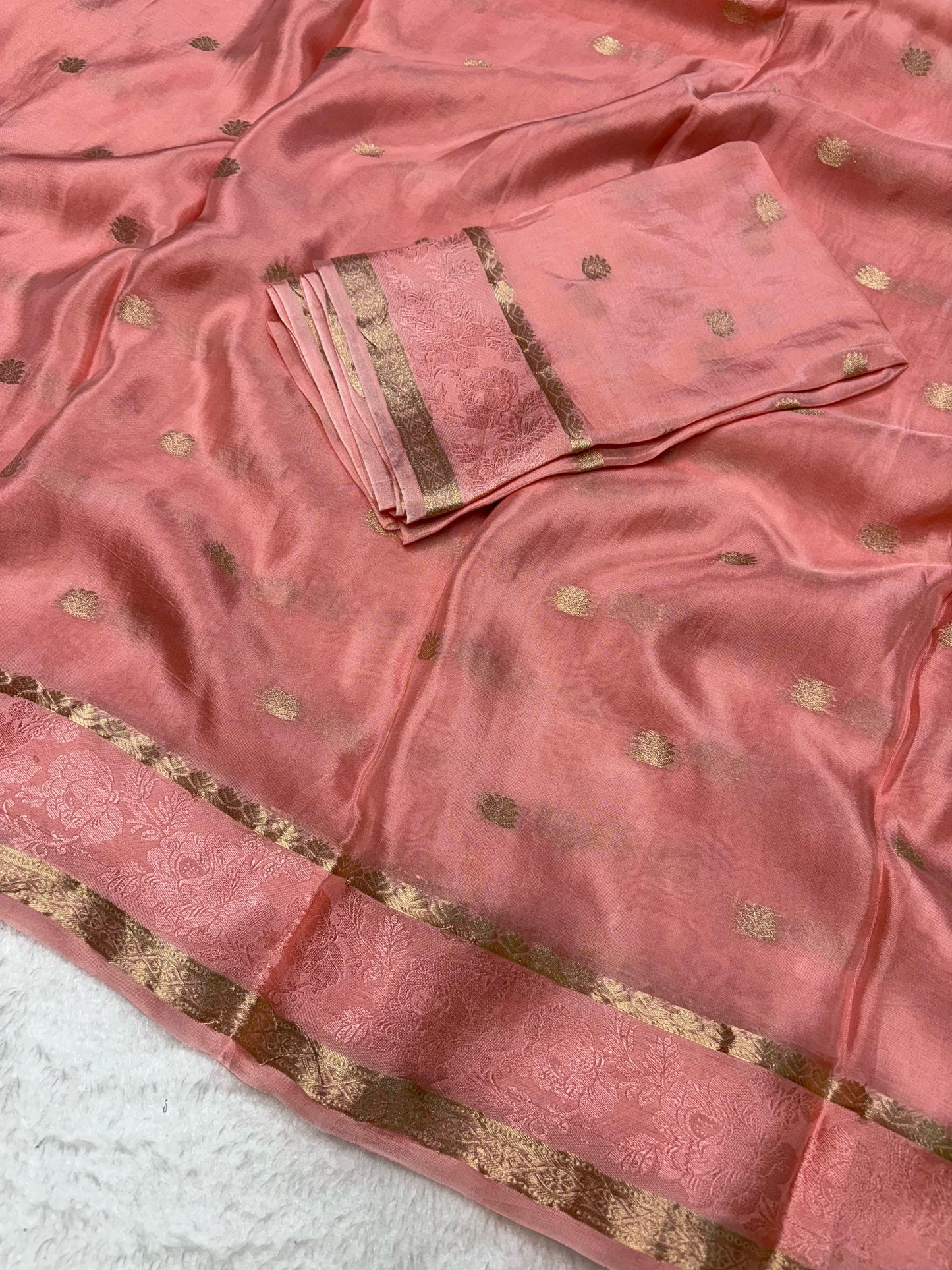 Viscose Mysore Crepe Silk Saree