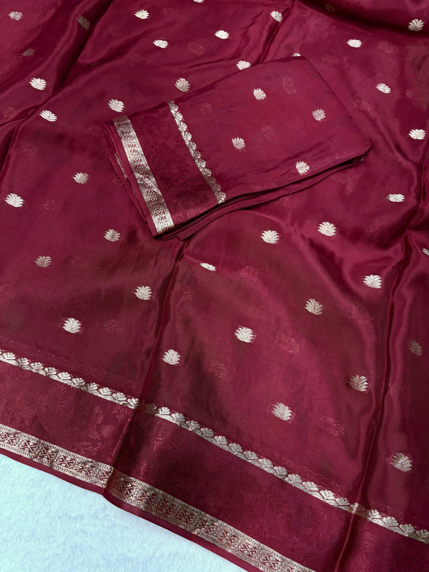 Viscose Mysore Crepe Silk Saree
