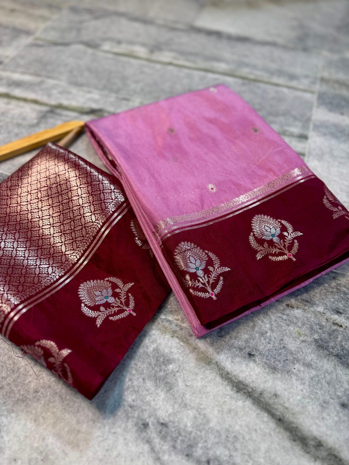 Banarasi Semi Dupion Warm Silk Saree