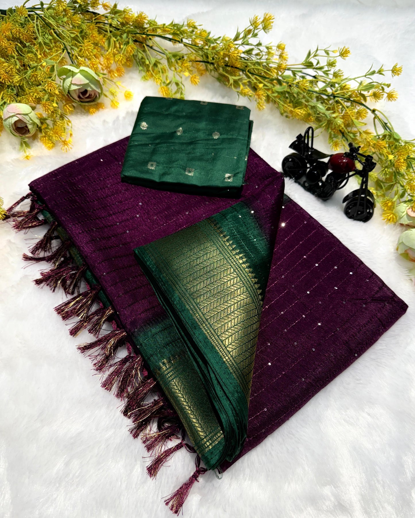 Dola Siqvanc Silk Saree – Billet Brand