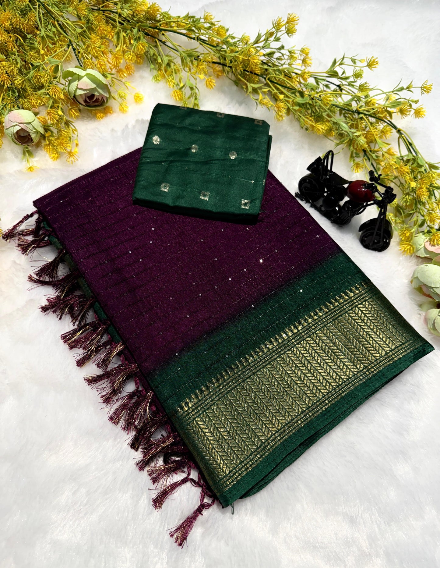 Dola Siqvanc Silk Saree – Billet Brand