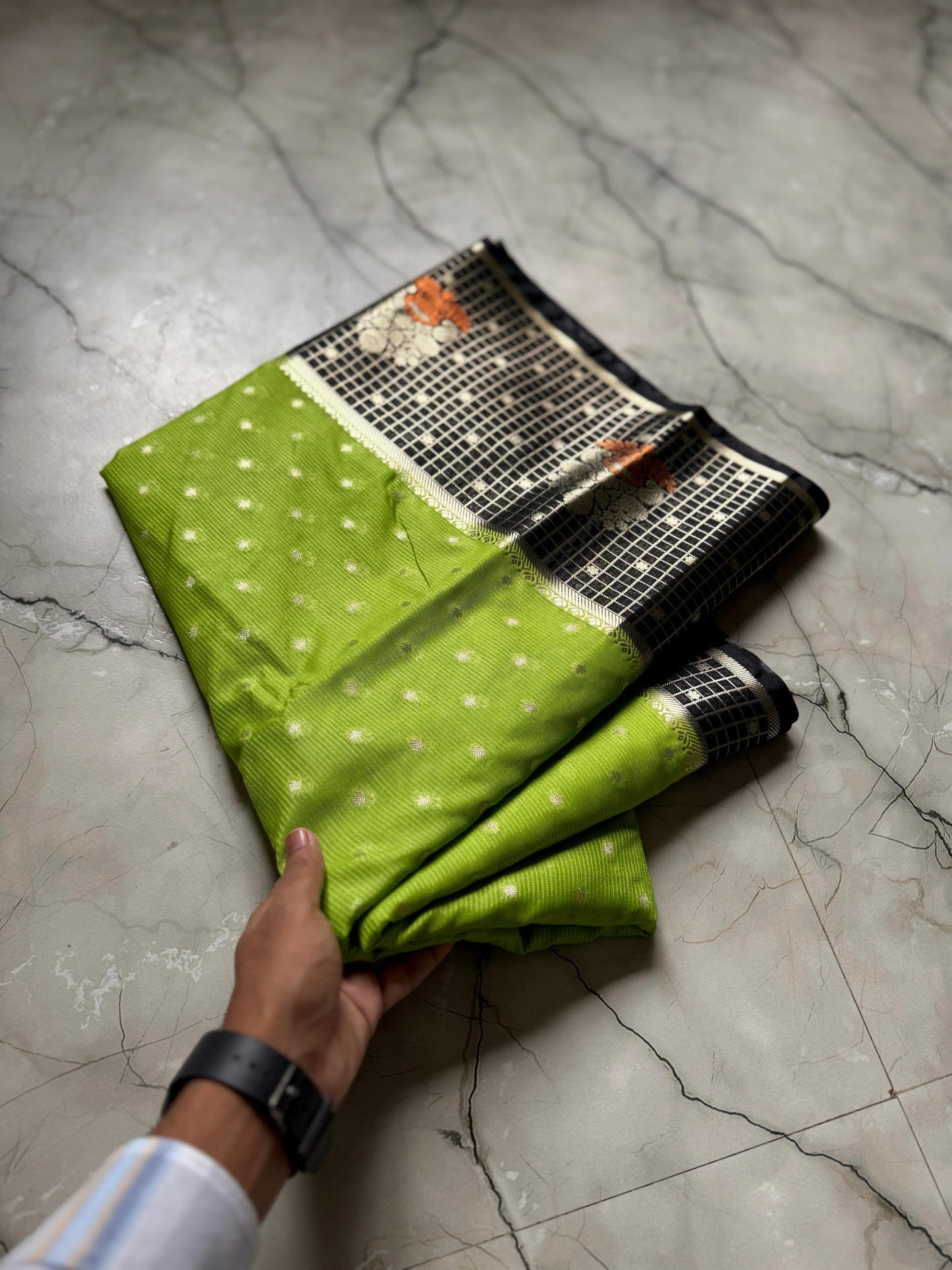 Banarasi Semi-Georgette Silk Saree