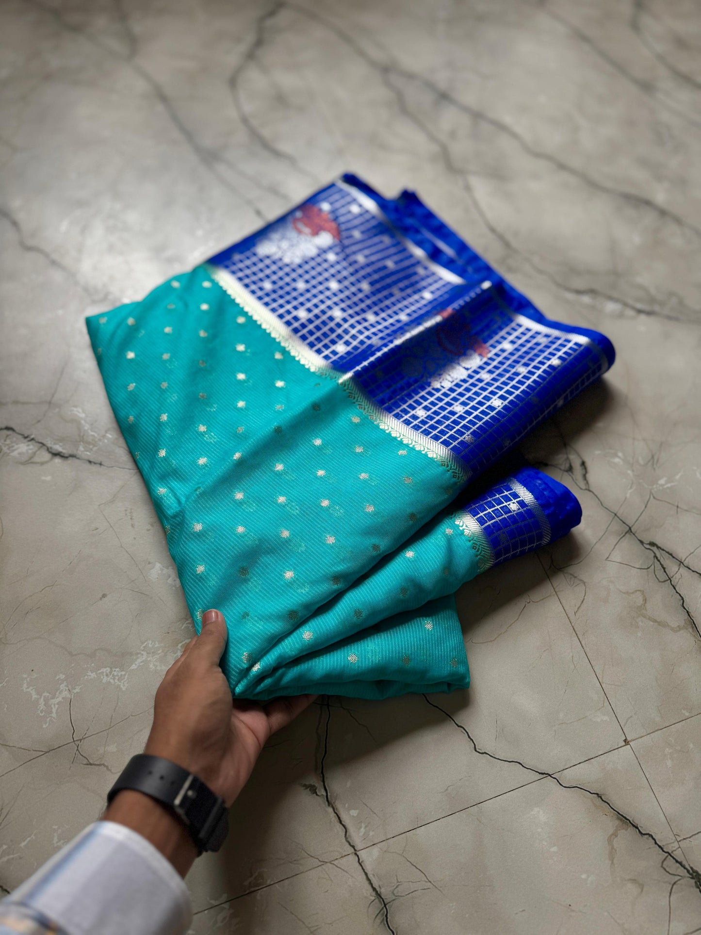 Banarasi Semi-Georgette Silk Saree