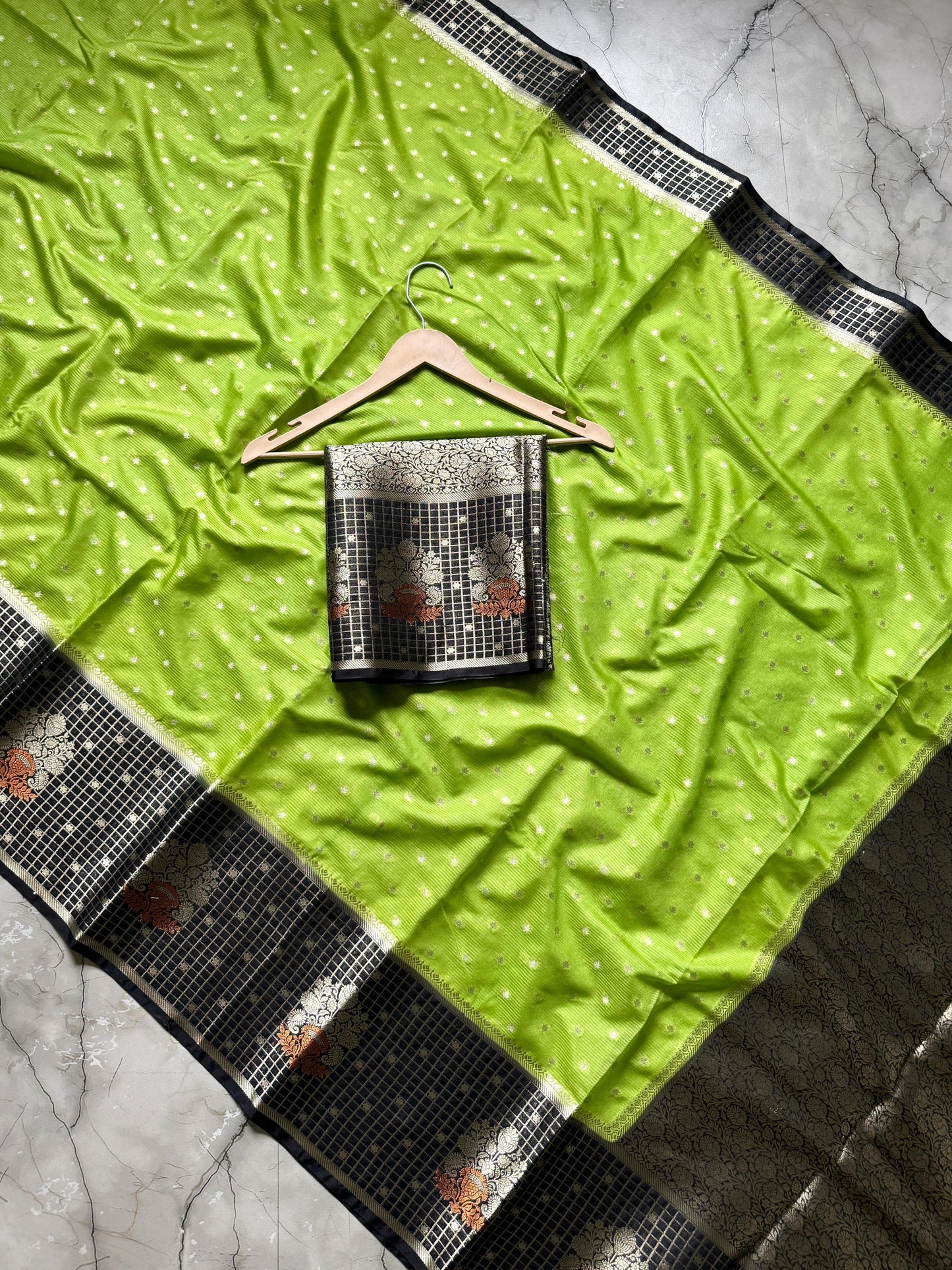 Banarasi Semi-Georgette Silk Saree
