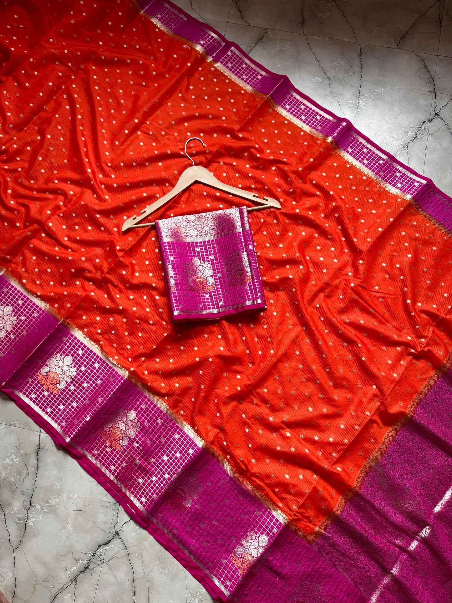 Banarasi Semi-Georgette Silk Saree