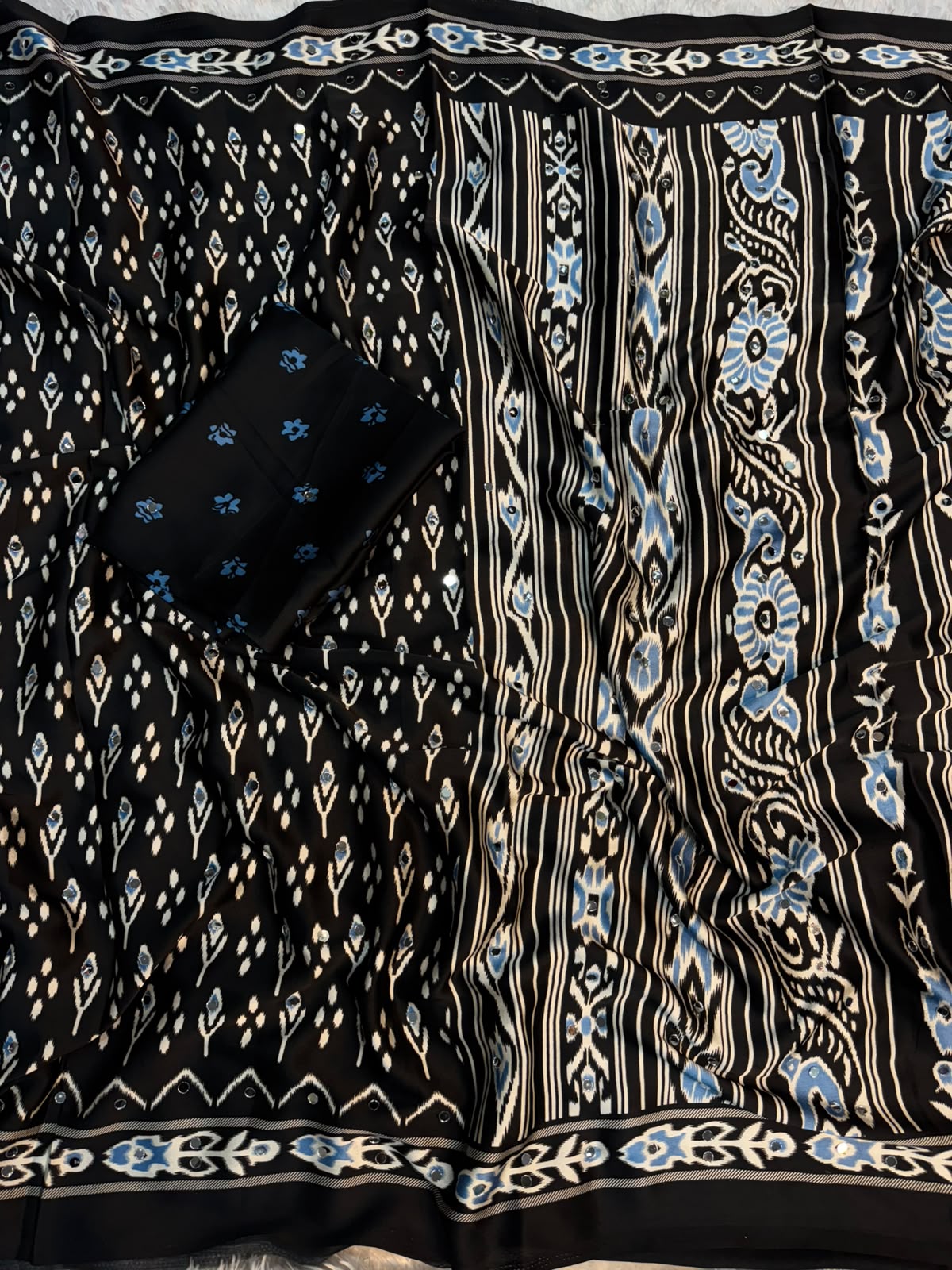 Black Saree