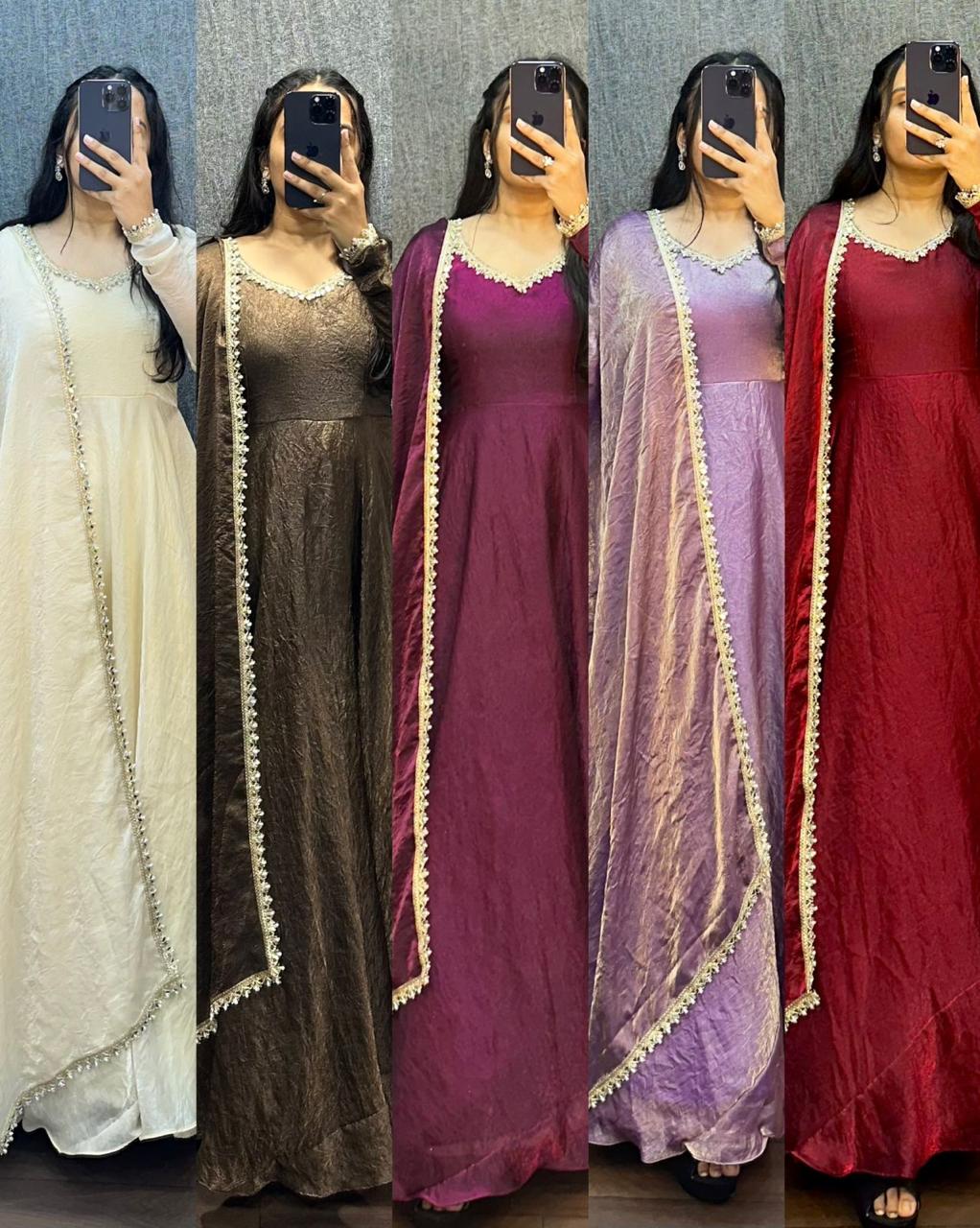 Crush Anarkali