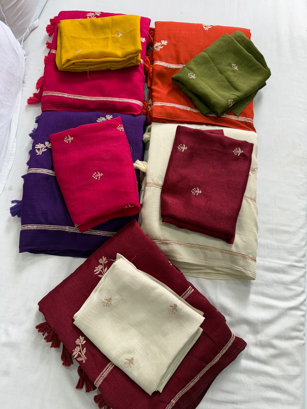 Floral Cottan Saree