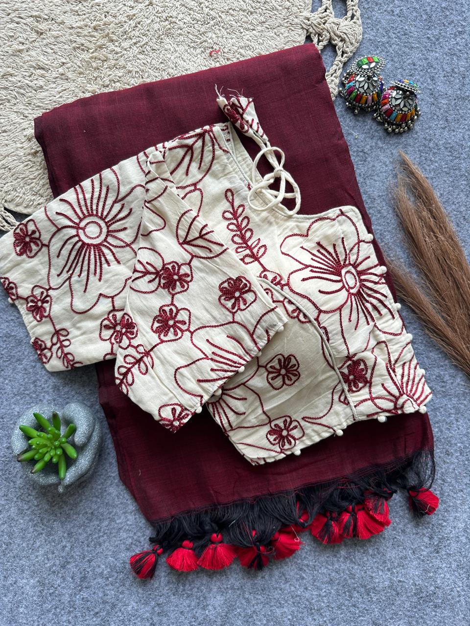Khadi Cotton Saree
