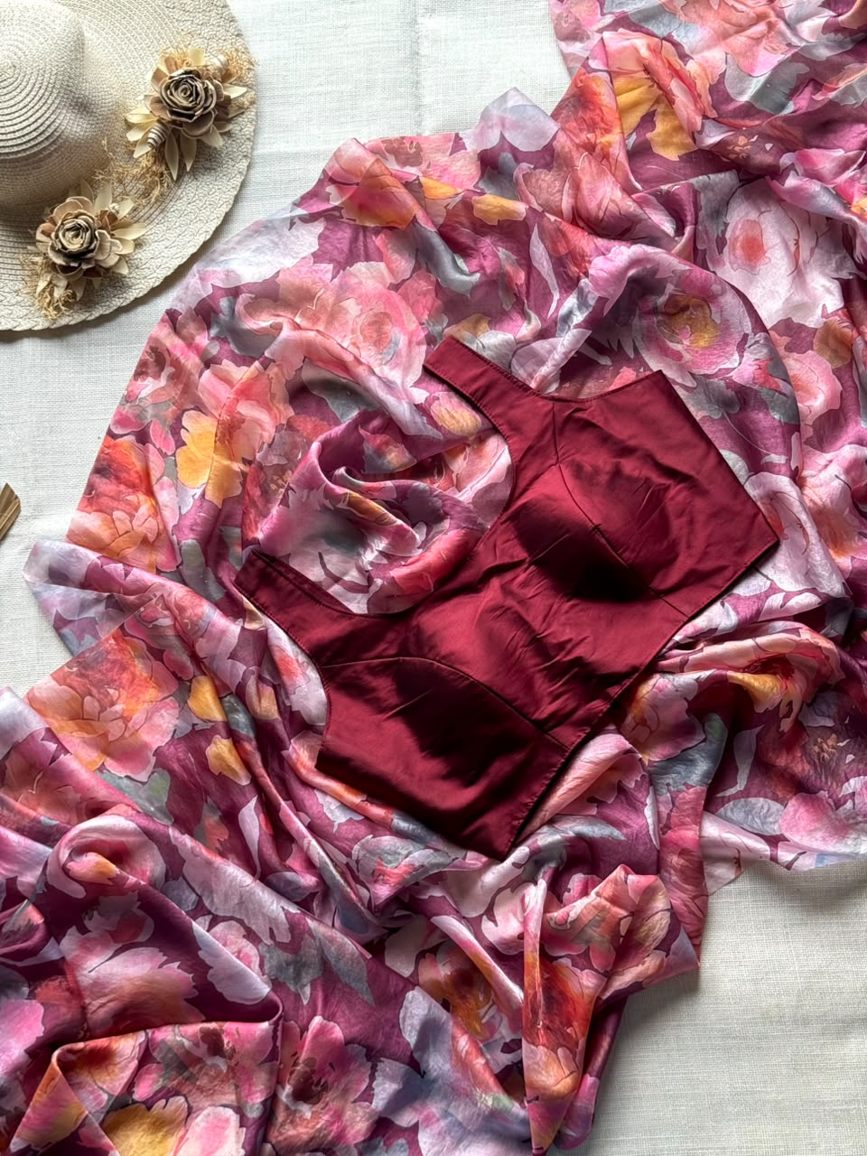Floral Saree 4