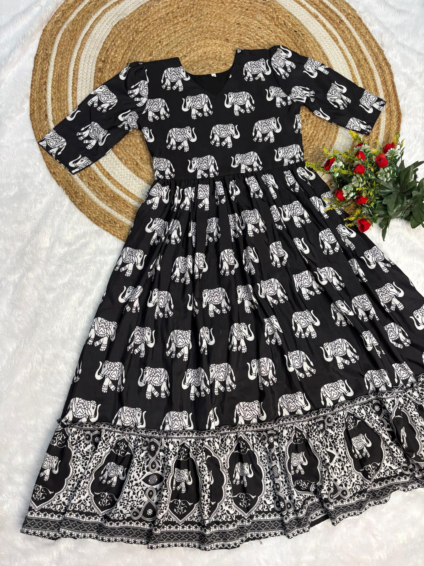 Cotton Maxi gown