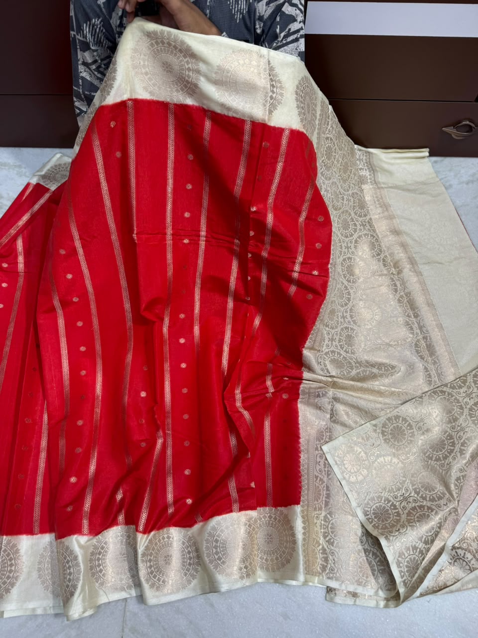 Red Saree