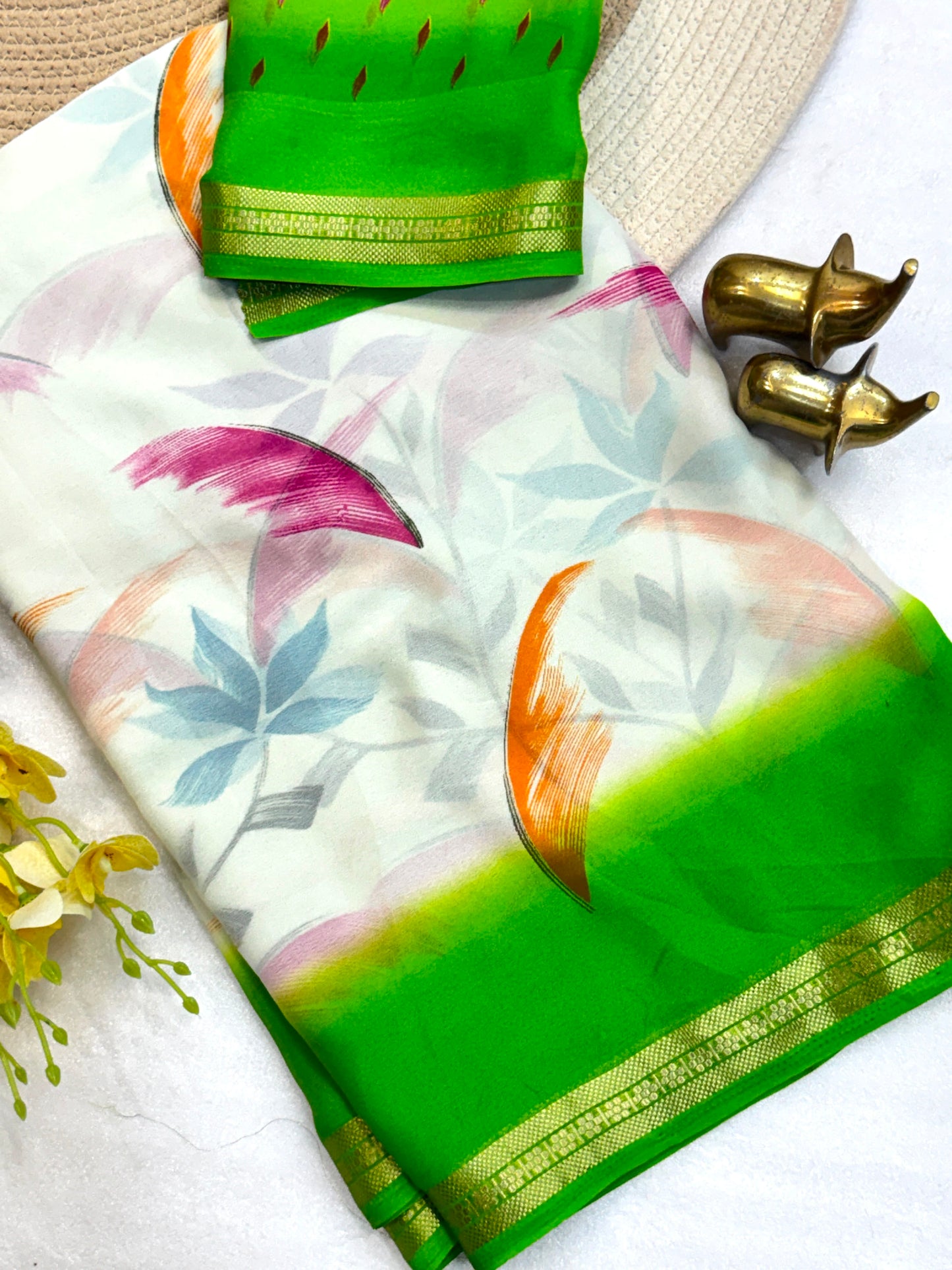 Printed Saree