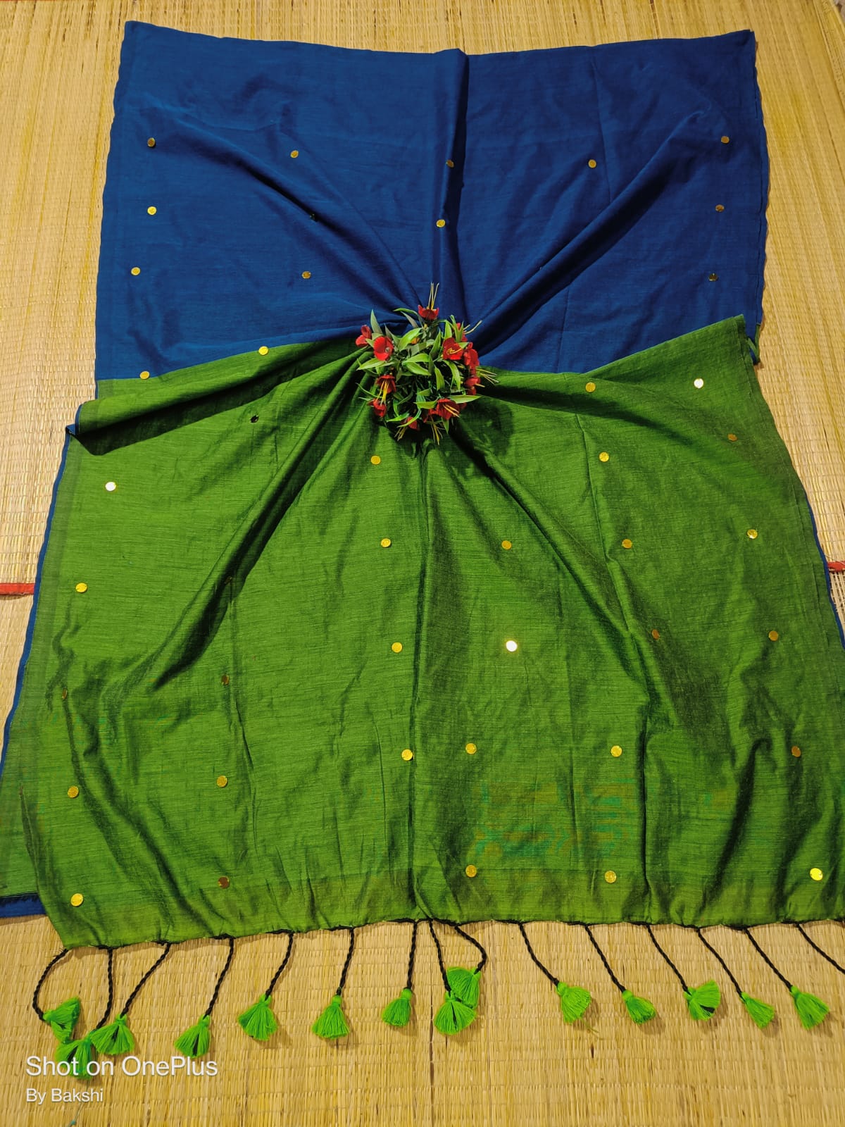 Elegant Cotton Contract Saree