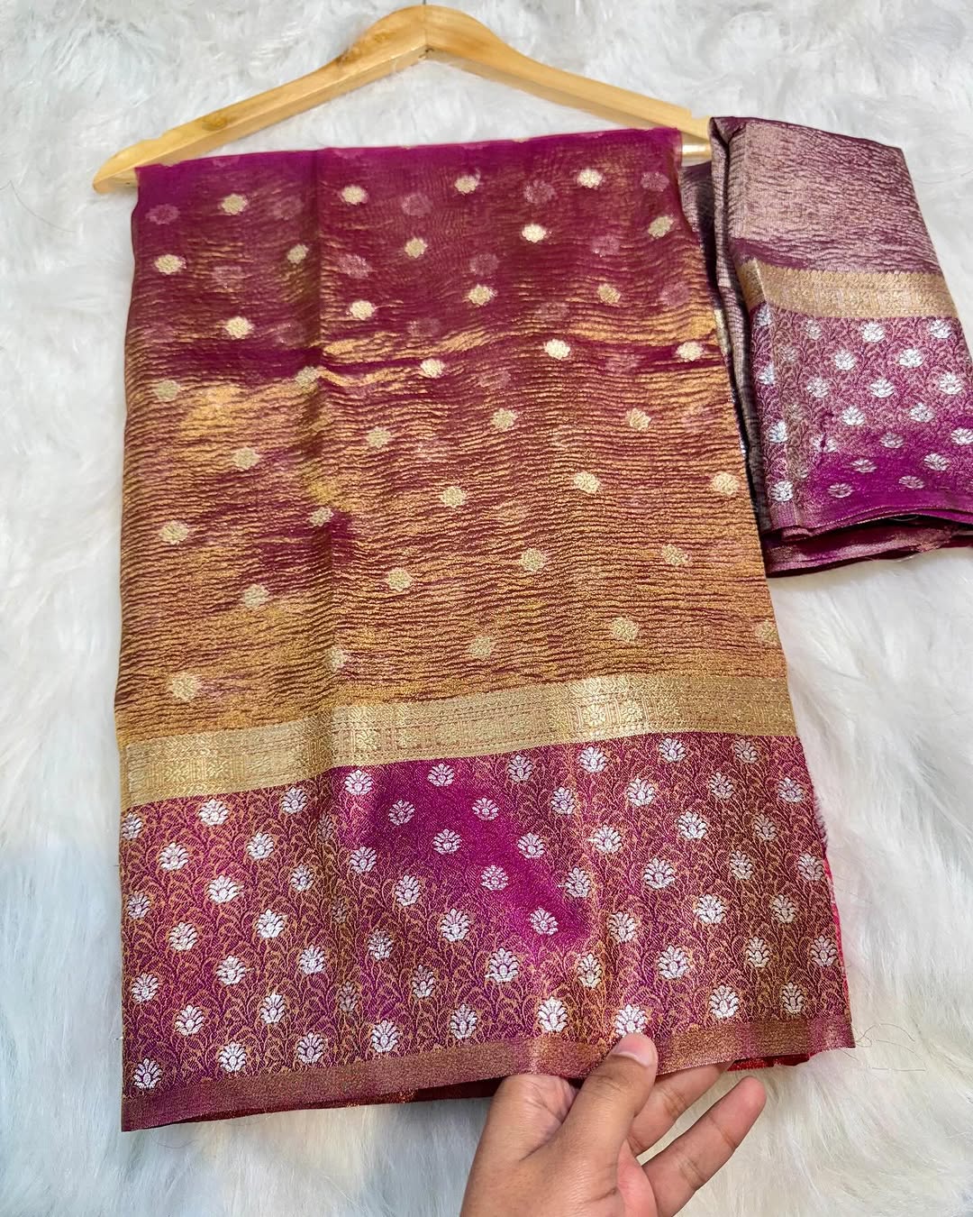 Tissue Saree