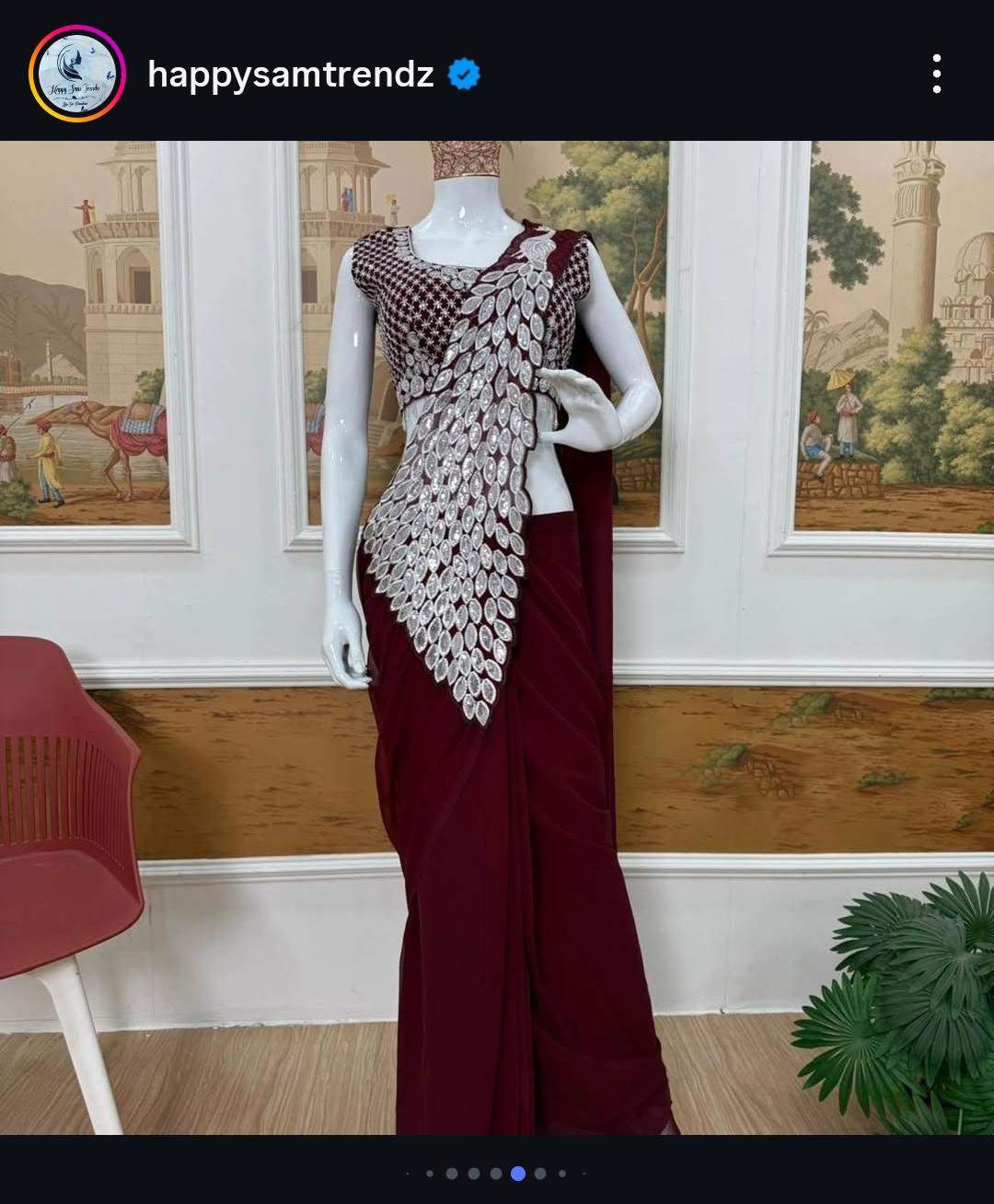 1 min saree