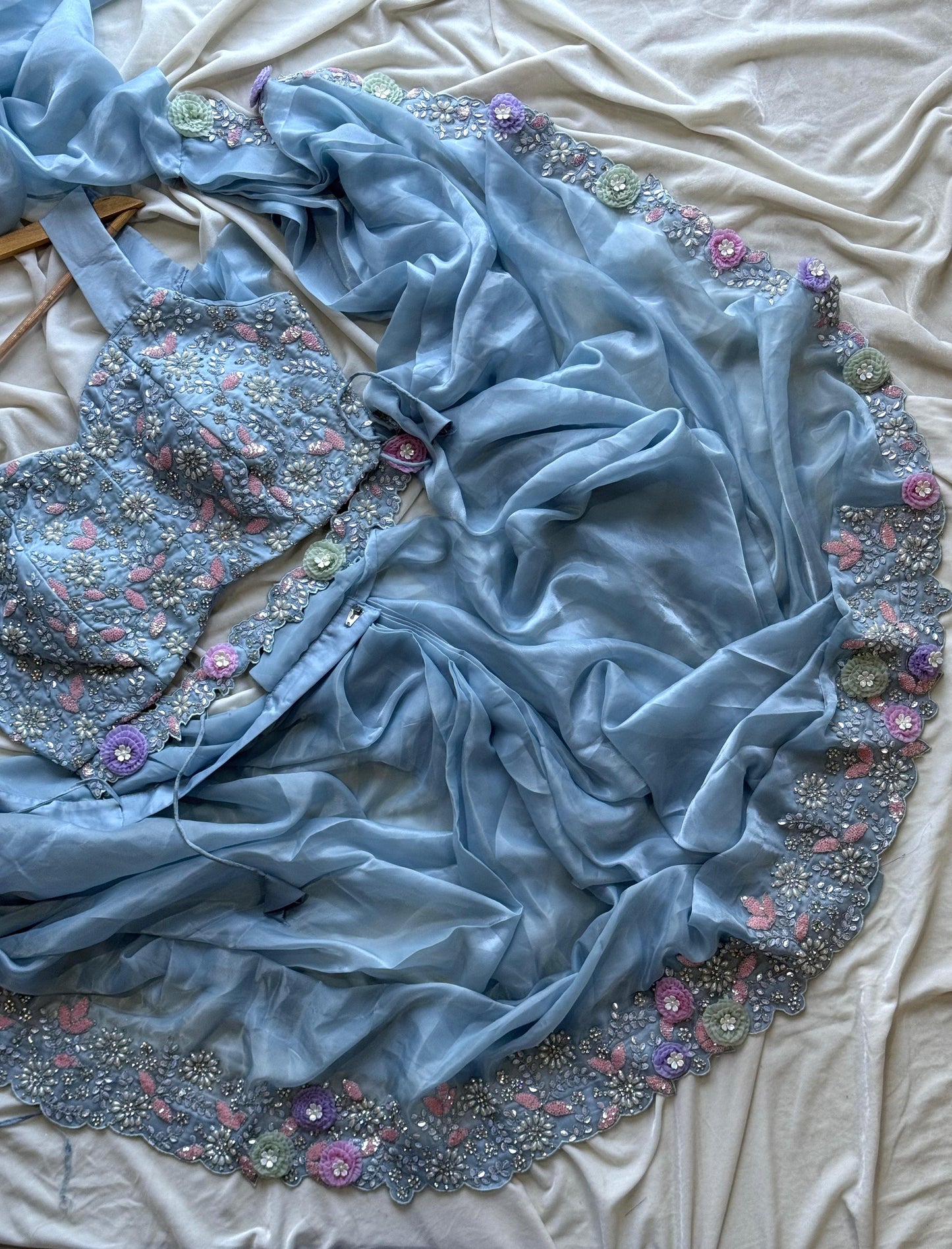One minute saree