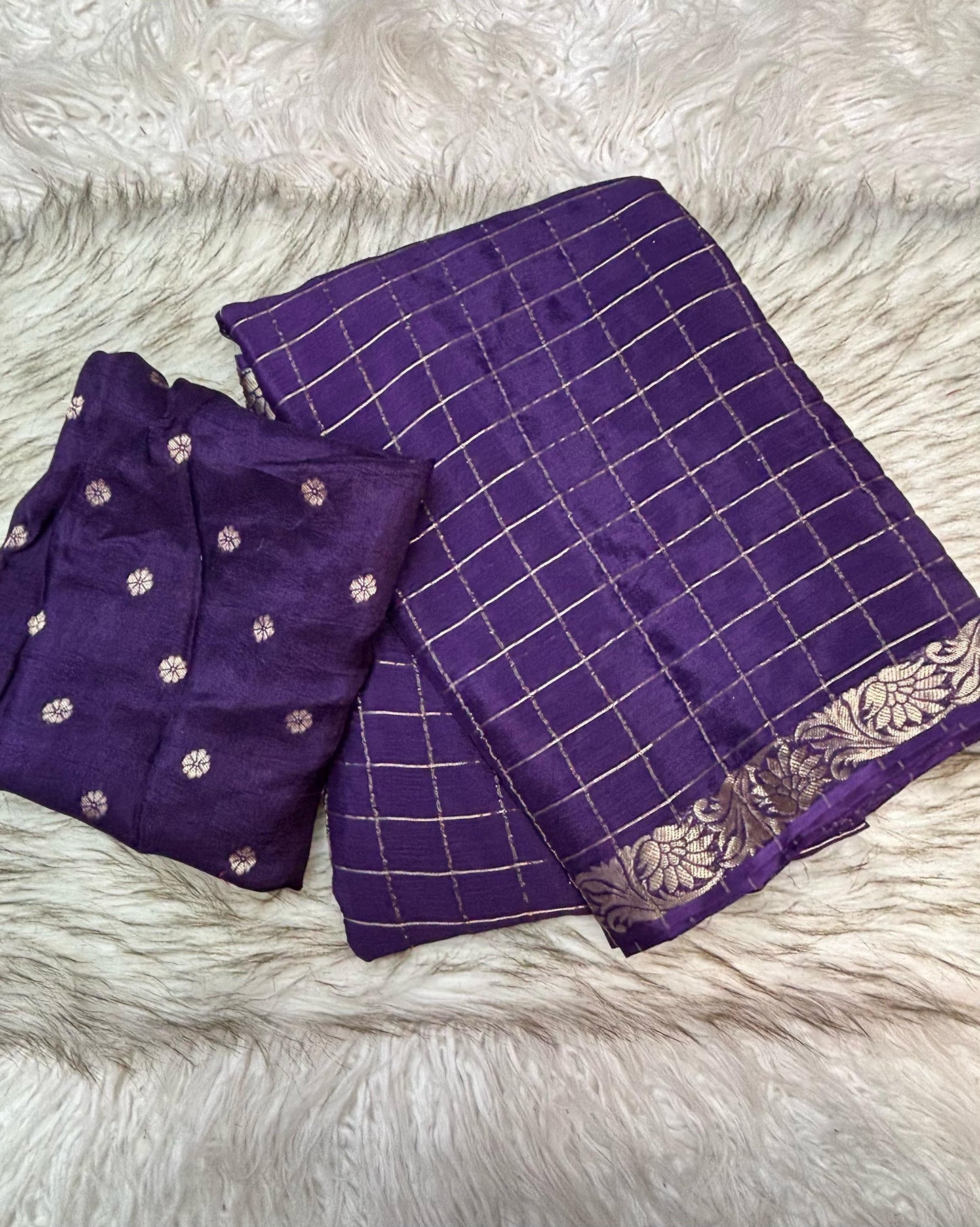 Chex Chinnon Viscose Saree
