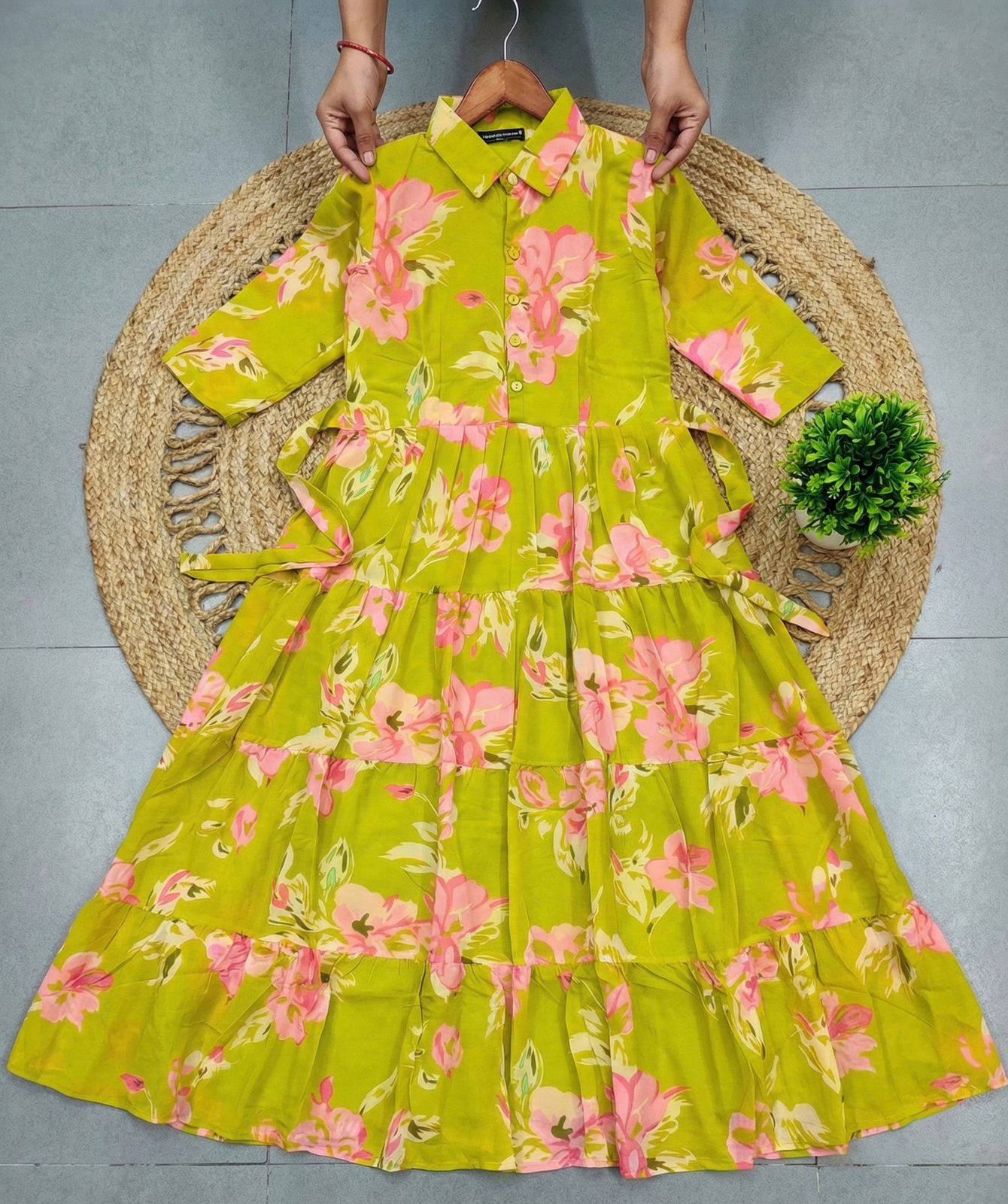 Georgette frock