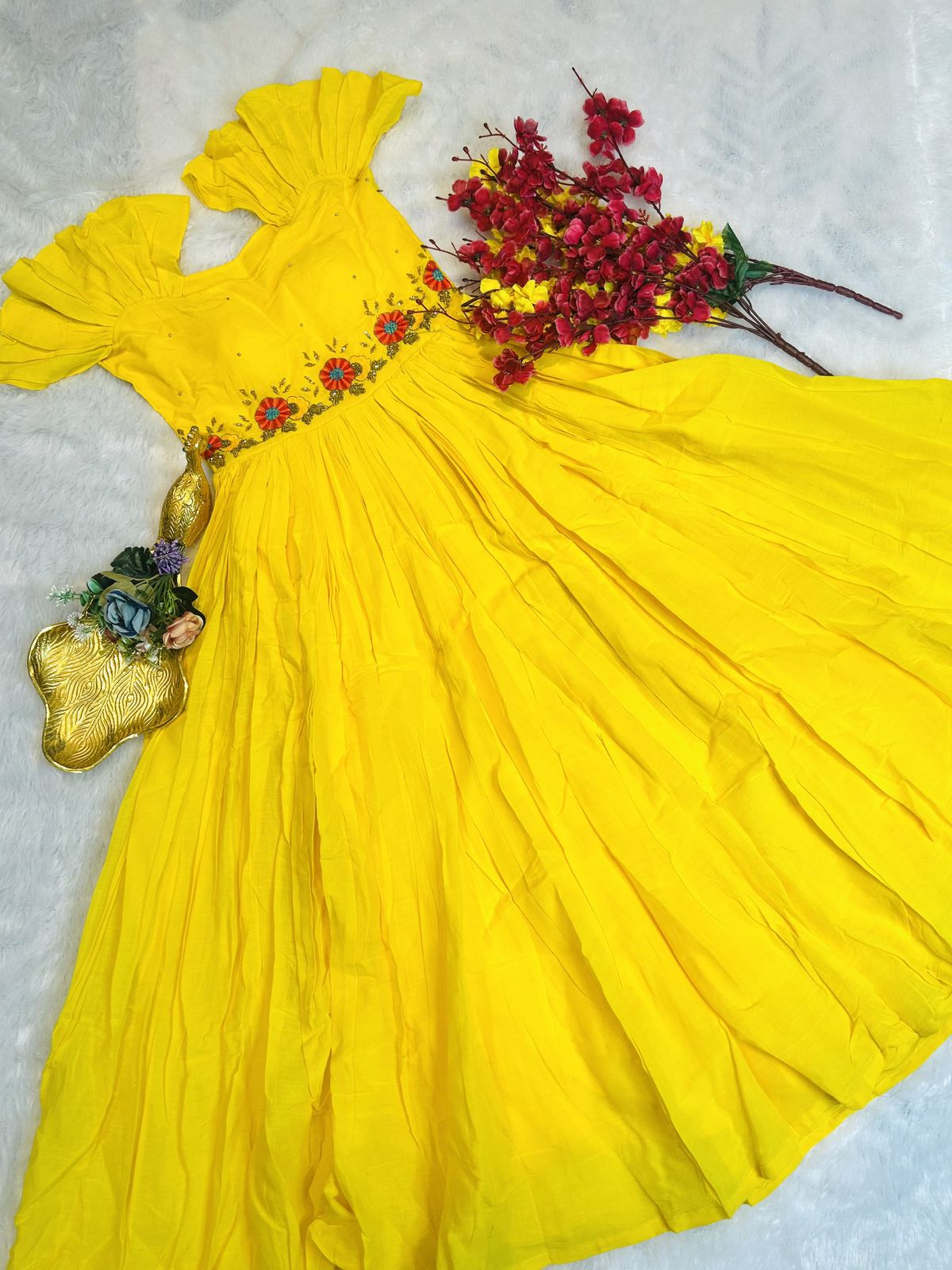 Mul-Mul cotton Gown