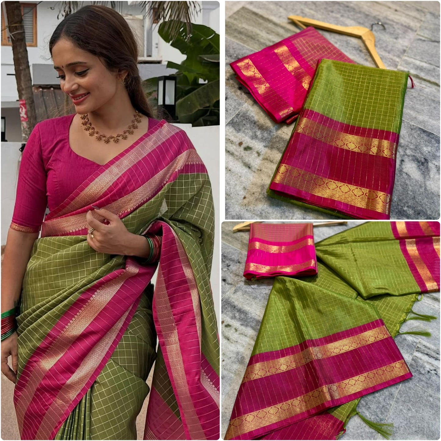 Banarasi soft silk