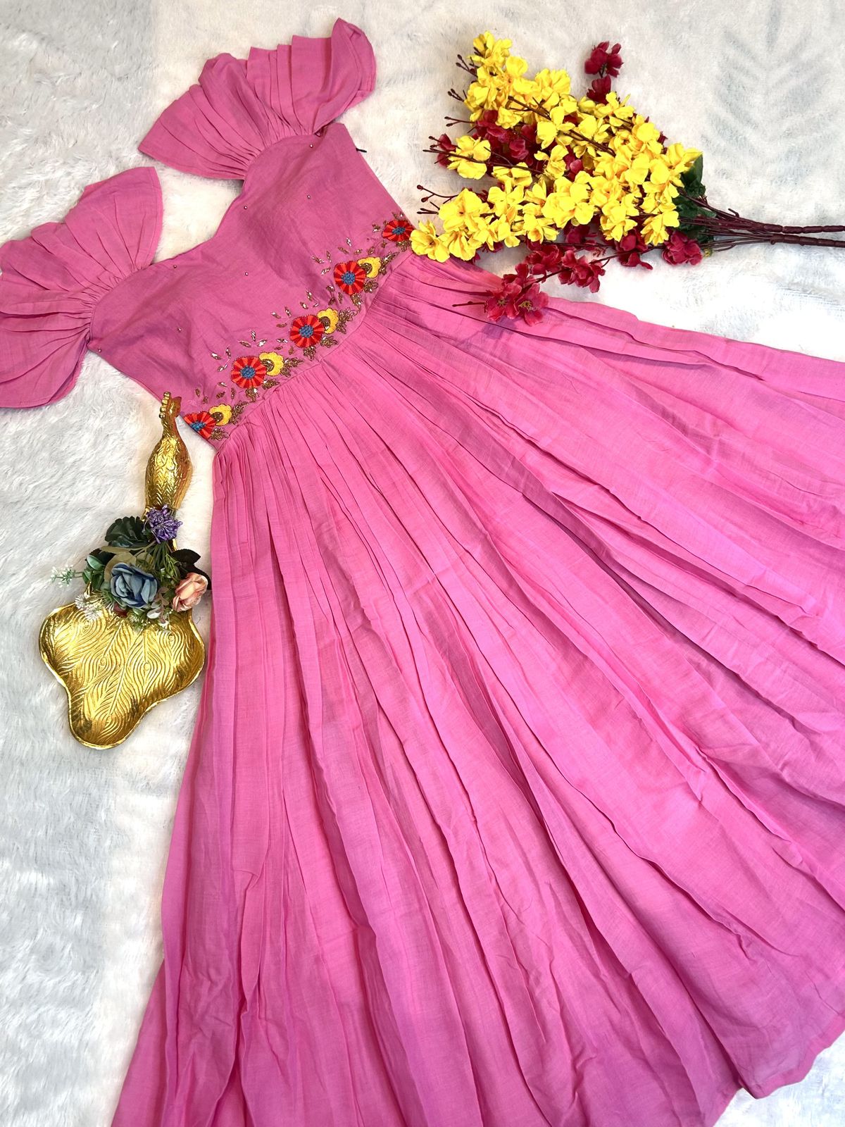 Mul-Mul cotton Gown