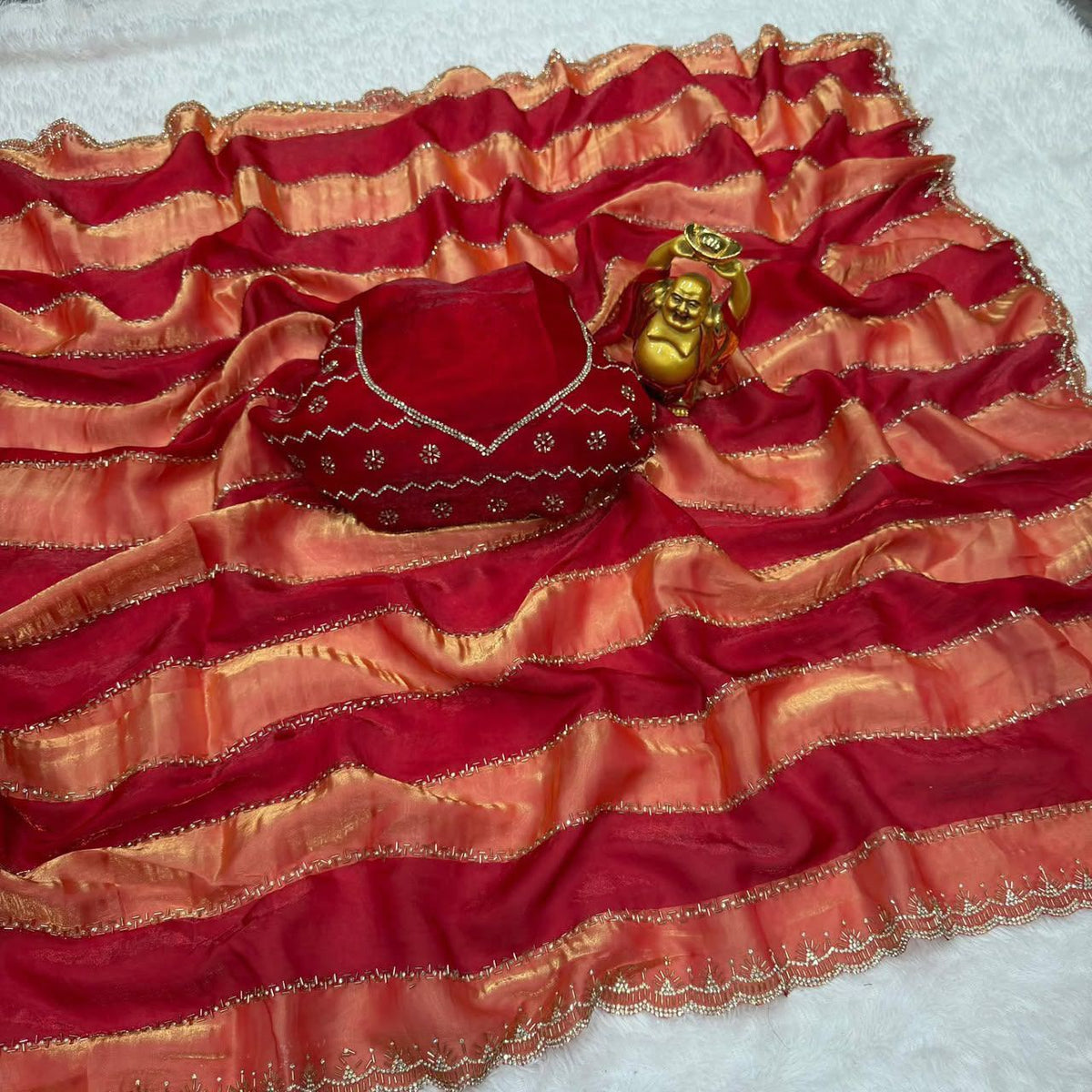 Double Colour Saree