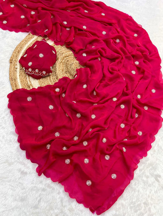 Fancy Space Silk Saree