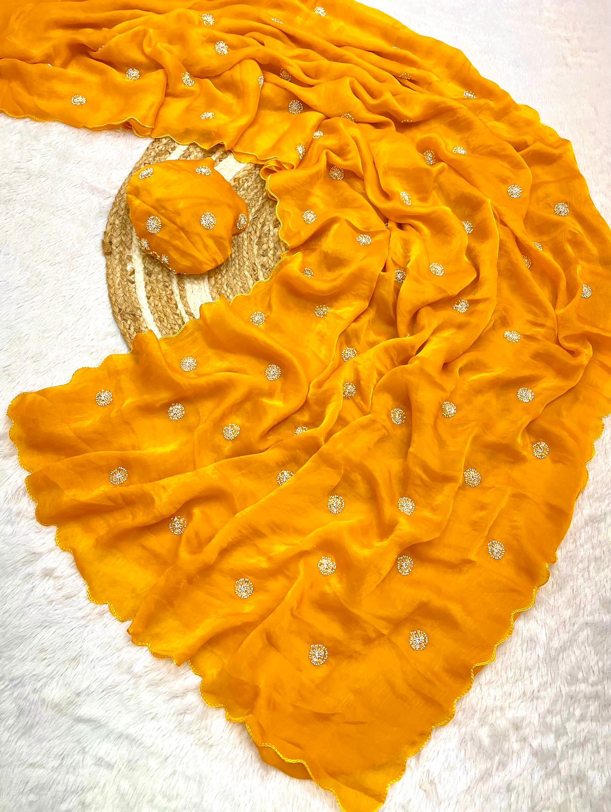 Fancy Space Silk Saree