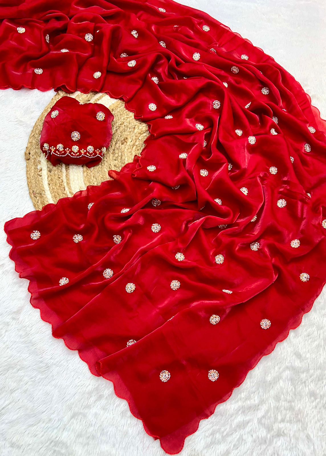 Fancy Space Silk Saree