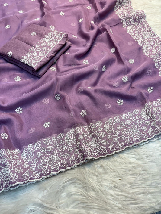 Soft Pure Tussar Silk Saree