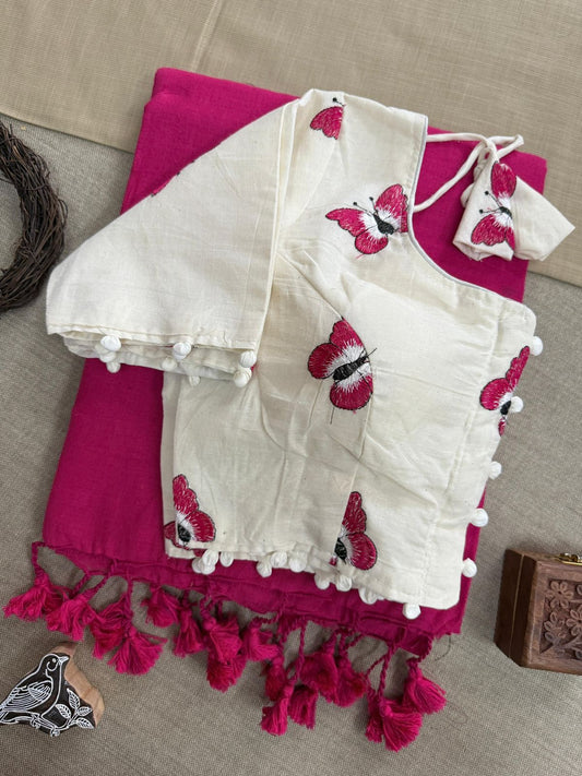Handloom Khadi Cotton Saree