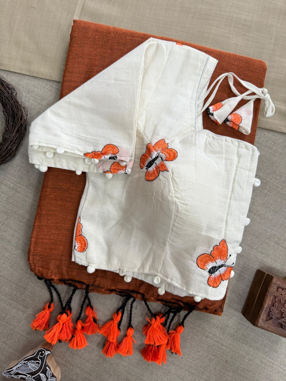Handloom Khadi Cotton Saree