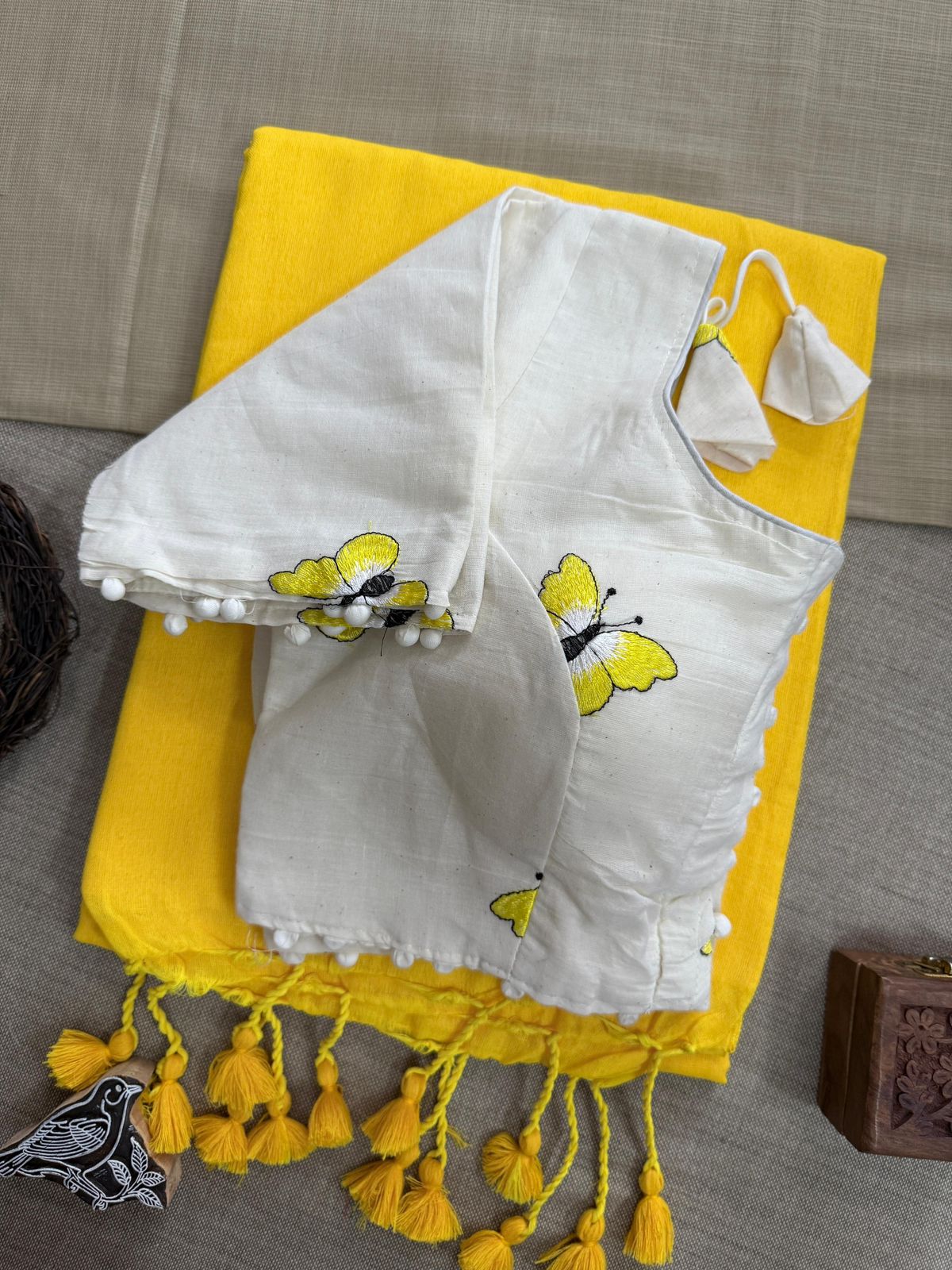 Handloom Khadi Cotton Saree