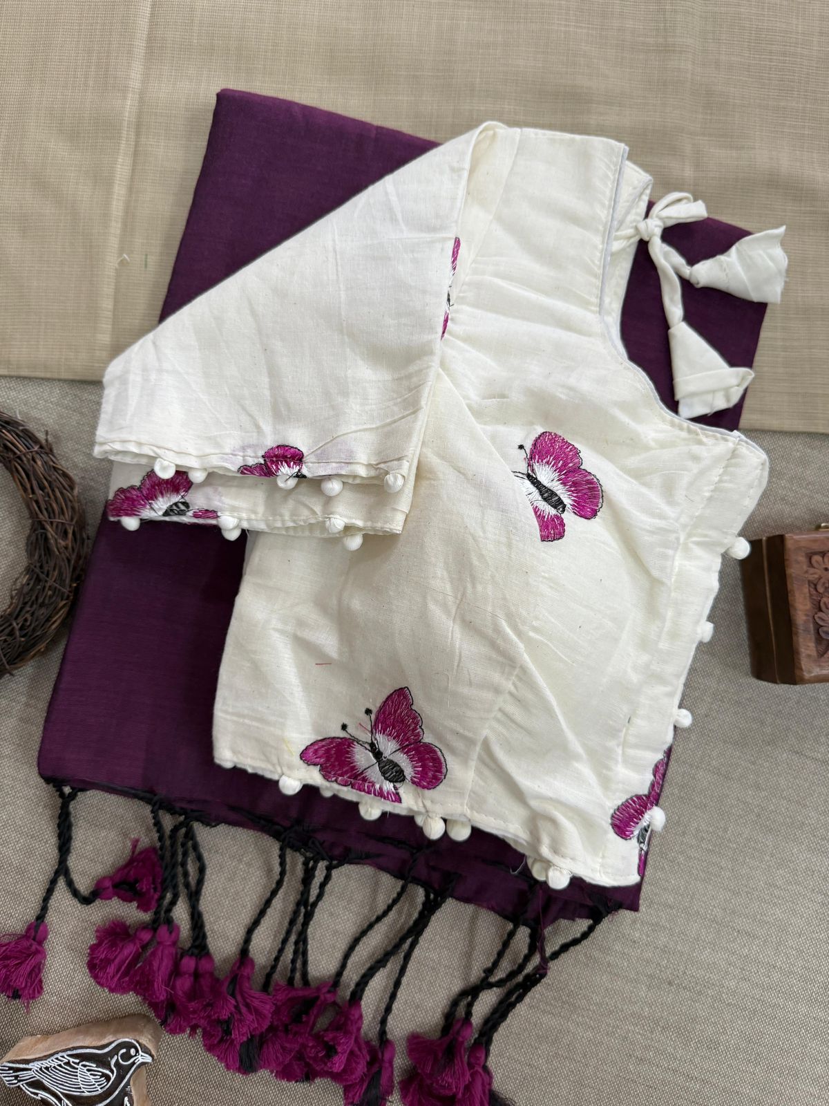 Handloom Khadi Cotton Saree