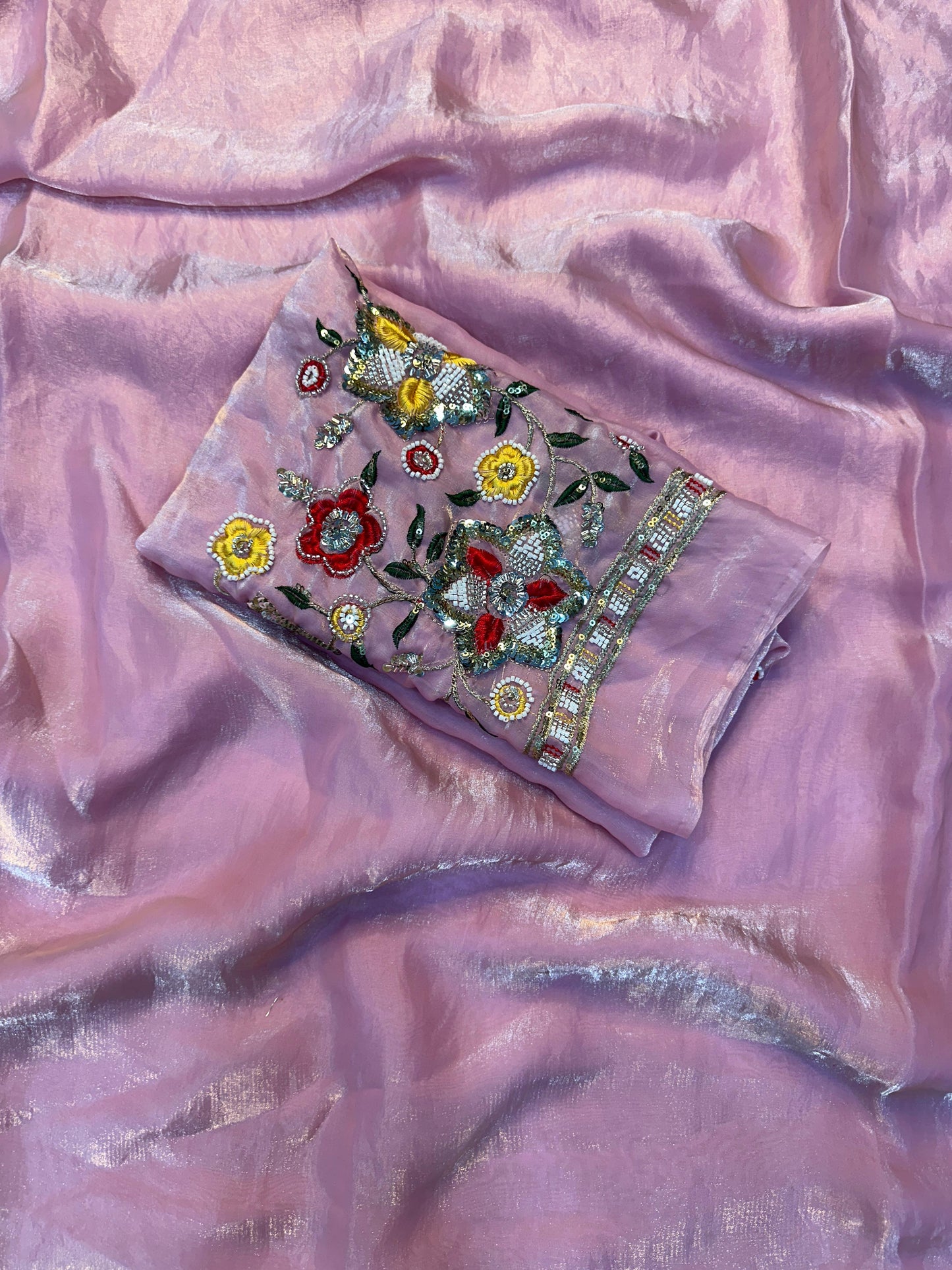 Space Soft Silk Saree