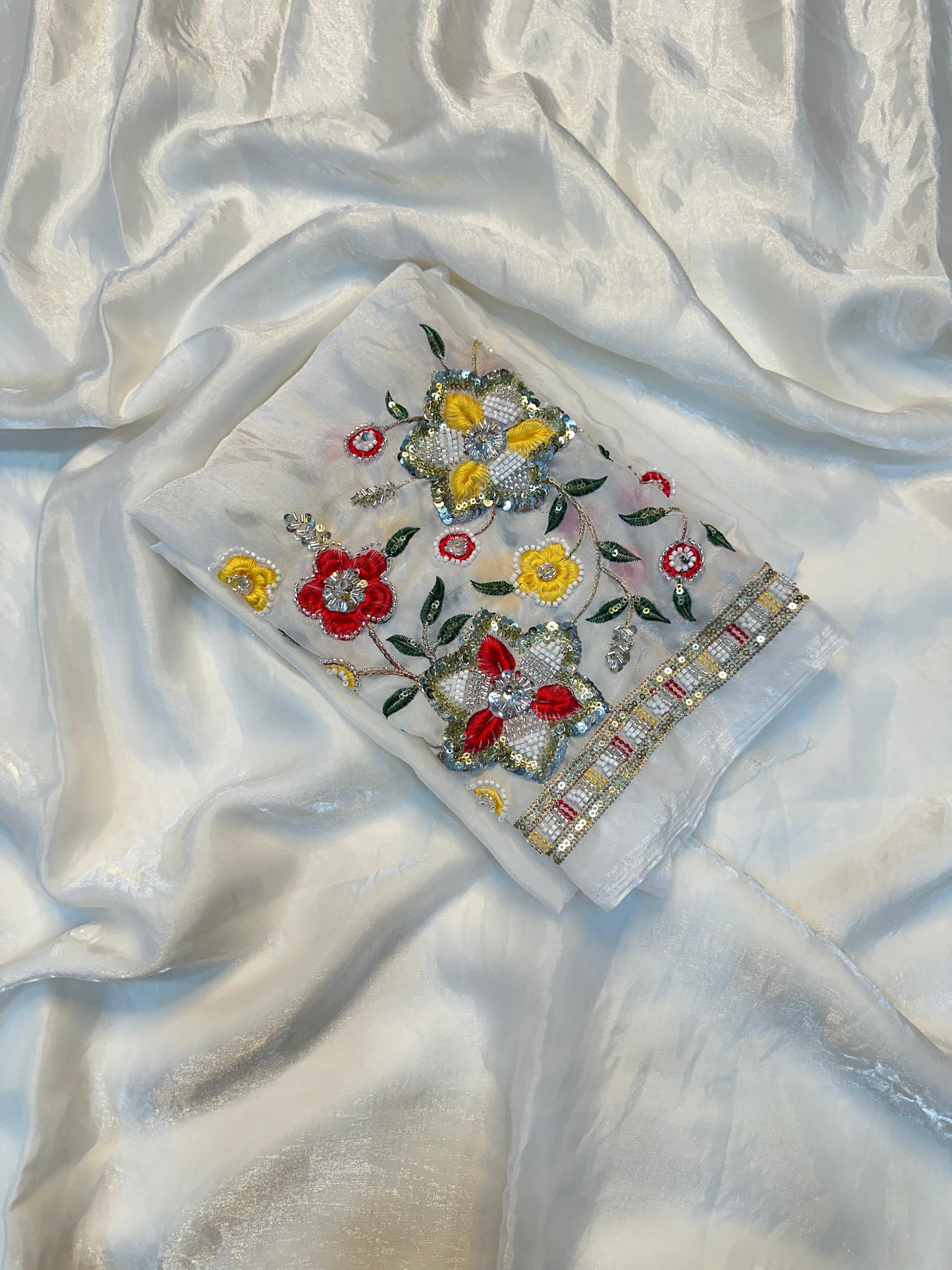 Space Soft Silk Saree