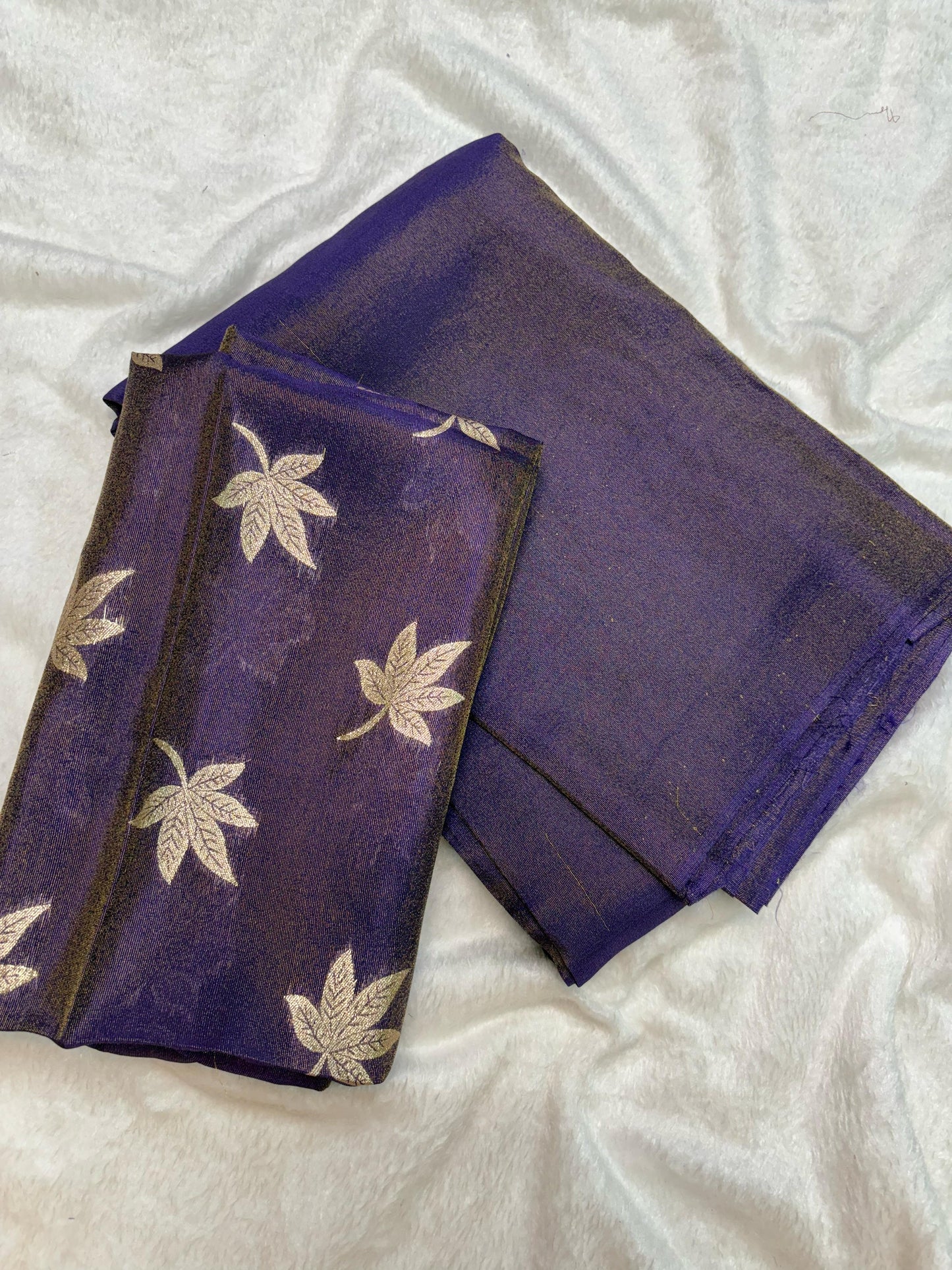 Leaf Viscose Tissue saree