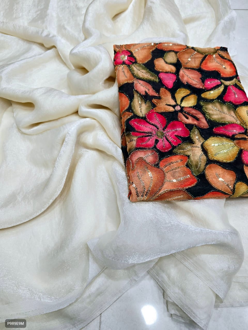 Space Soft Silk Saree