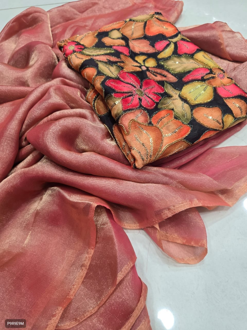 Space Soft Silk Saree