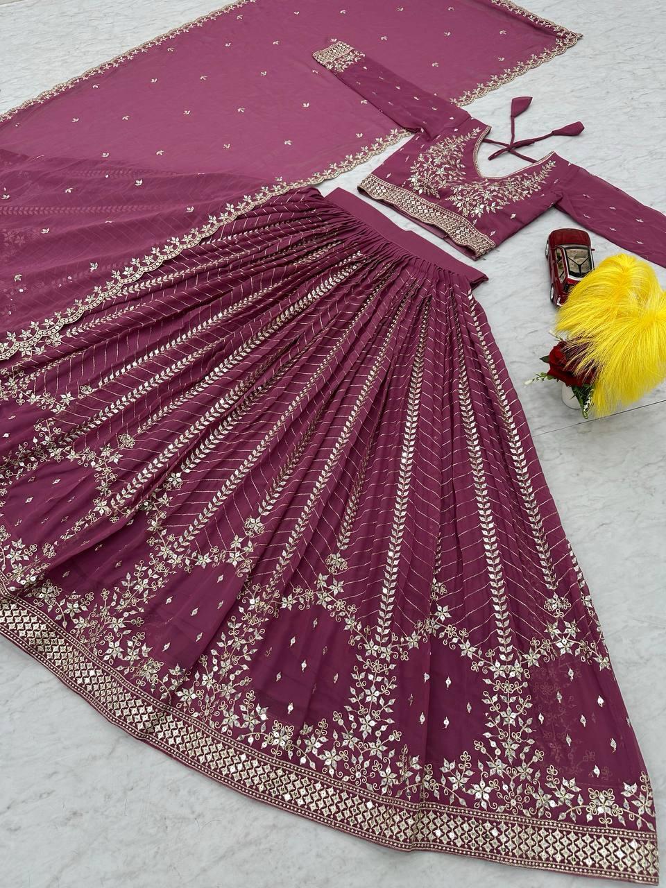 Embroidered Lehenga Set