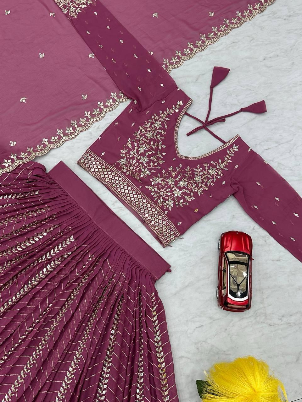 Embroidered Lehenga Set