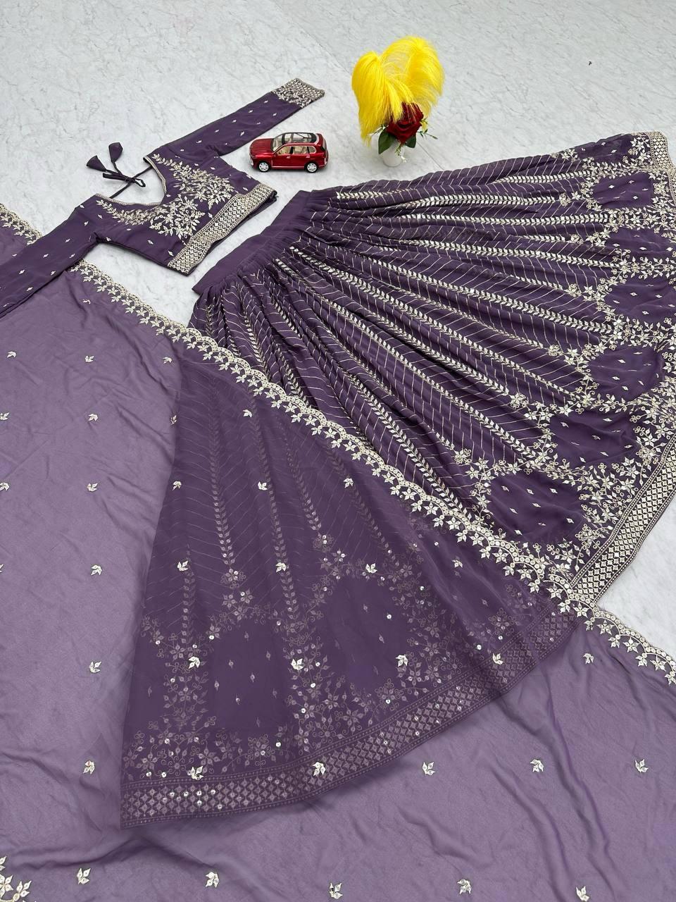 Embroidered Lehenga Set