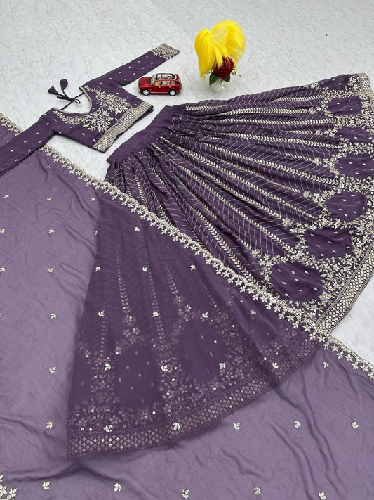 Embroidered Lehenga Set