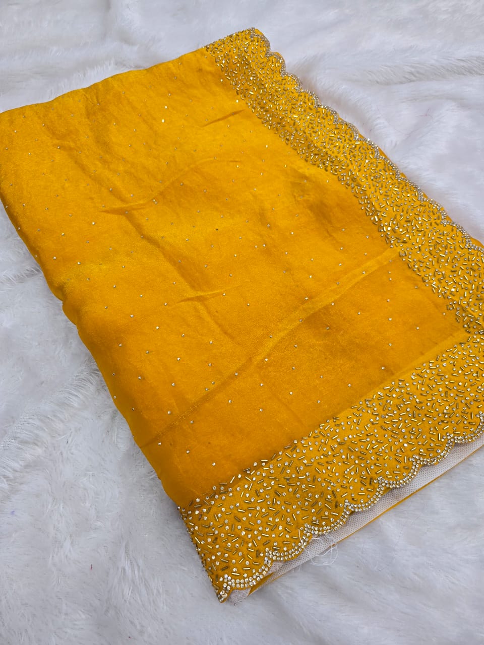 Space silk with Jarkhan work