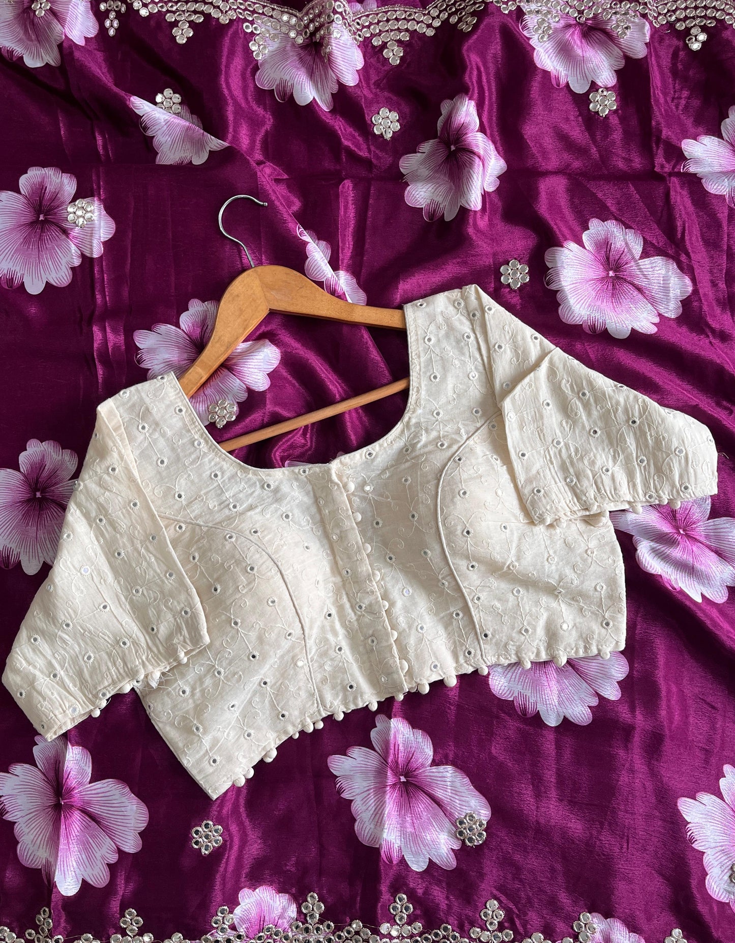 Pure Chinnon Saree