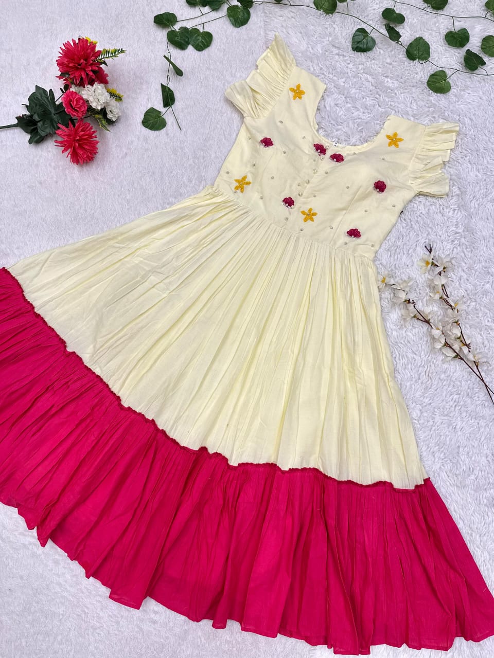 Dual-Shade Designer Gown