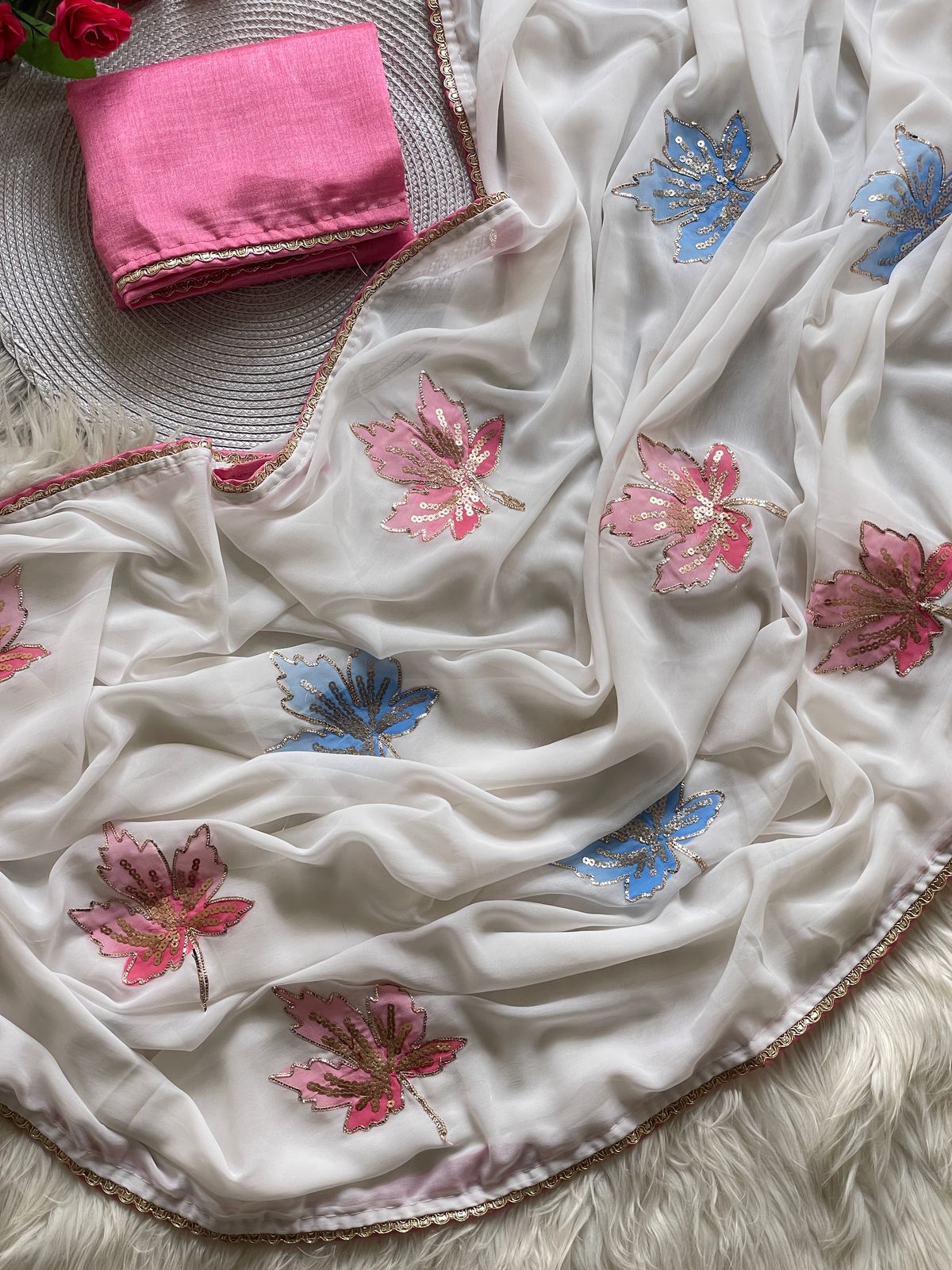 Soft Georgette Saree